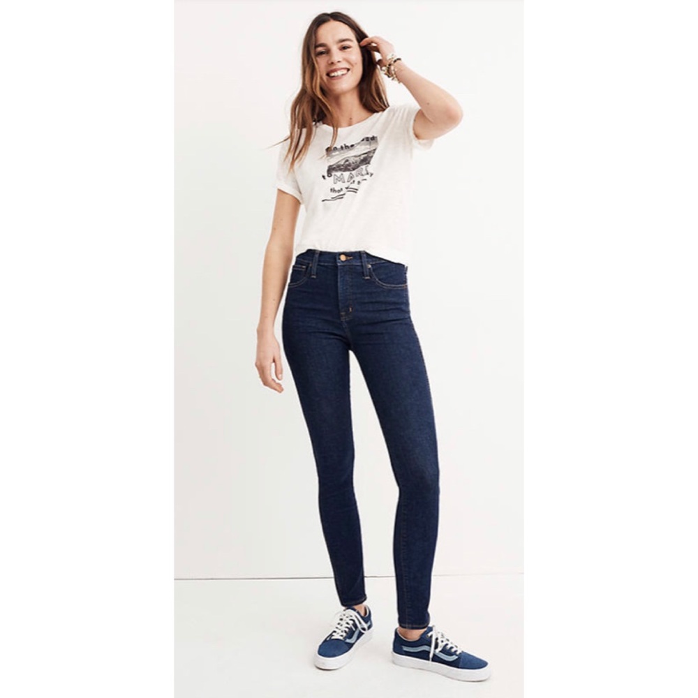 Madewell 10” High-Rise Skinny Jeans Lucille Wash